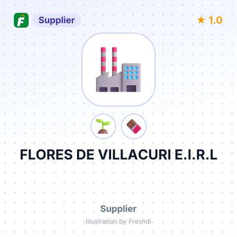 FLORES DE VILLACURI E.I.R.L – summary card, no photo uploaded yet