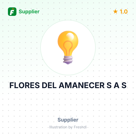 FLORES DEL AMANECER S A S – summary card, no photo uploaded yet