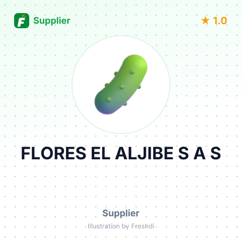 FLORES EL ALJIBE S A S – summary card, no photo uploaded yet