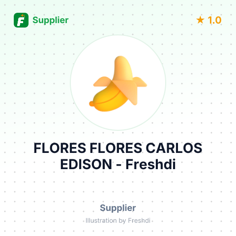 FLORES FLORES CARLOS EDISON – summary card, no photo uploaded yet