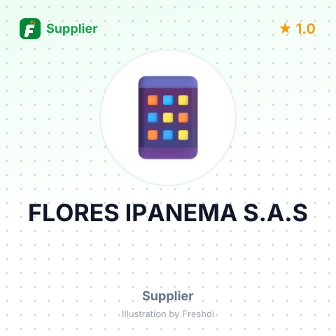 FLORES IPANEMA S.A.S – summary card, no photo uploaded yet