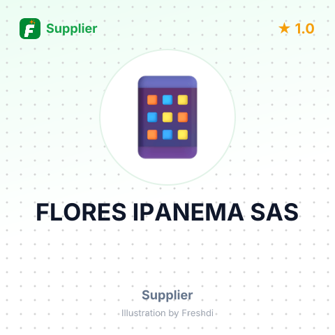FLORES IPANEMA SAS – summary card, no photo uploaded yet