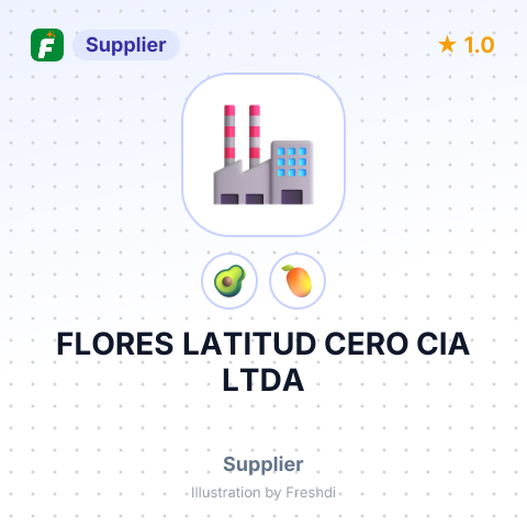 FLORES LATITUD CERO CIA LTDA – summary card, no photo uploaded yet