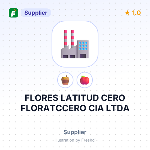 FLORES LATITUD CERO FLORATCCERO CIA LTDA – summary card, no photo uploaded yet