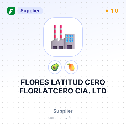 FLORES LATITUD CERO FLORLATCERO CIA. LTD – summary card, no photo uploaded yet