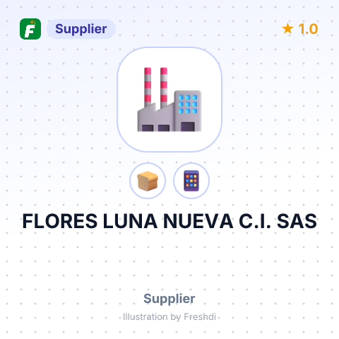 FLORES LUNA NUEVA C.I. SAS – summary card, no photo uploaded yet