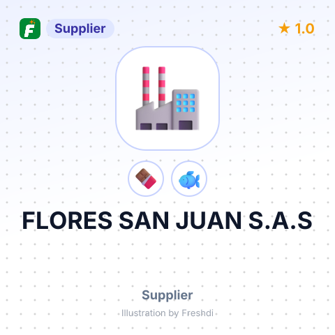 FLORES SAN JUAN S.A.S – summary card, no photo uploaded yet