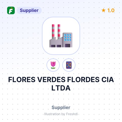 FLORES VERDES FLORDES CIA LTDA – summary card, no photo uploaded yet