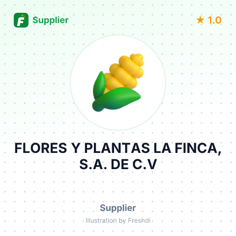 FLORES Y PLANTAS LA FINCA, S.A. DE C.V – summary card, no photo uploaded yet