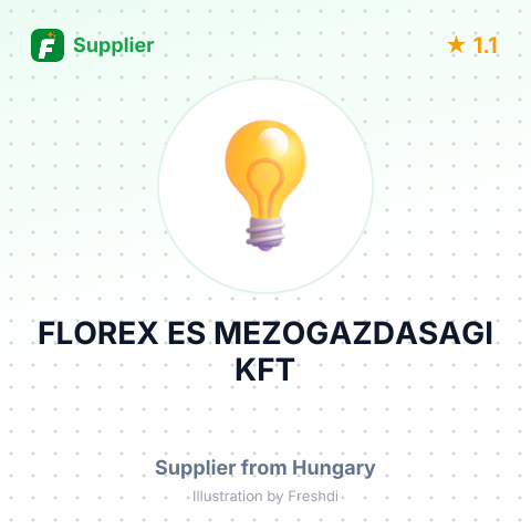 FLOREX ES MEZOGAZDASAGI KFT – summary card, no photo uploaded yet