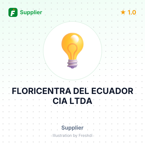 FLORICENTRA DEL ECUADOR CIA LTDA – summary card, no photo uploaded yet