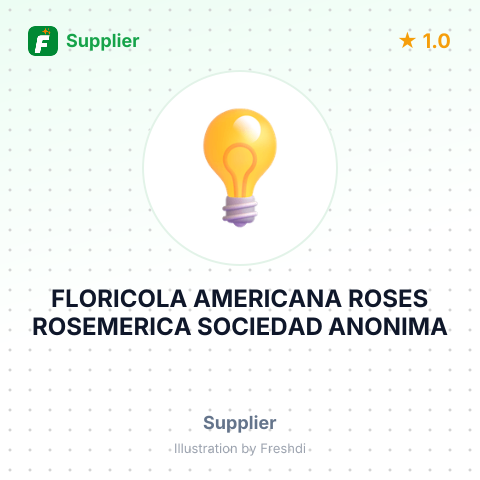 FLORICOLA AMERICANA ROSES ROSEMERICA SOCIEDAD ANONIMA – summary card, no photo uploaded yet
