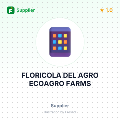 FLORICOLA DEL AGRO ECOAGRO FARMS – summary card, no photo uploaded yet