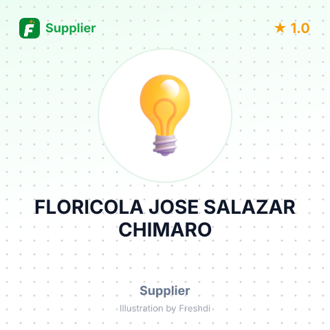 FLORICOLA JOSE SALAZAR CHIMARO – summary card, no photo uploaded yet