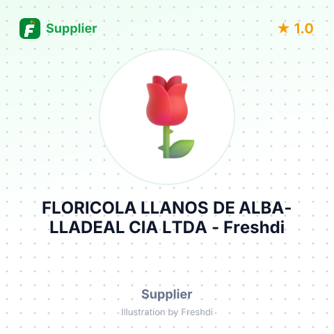 FLORICOLA LLANOS DE ALBA-LLADEAL CIA LTDA – summary card, no photo uploaded yet