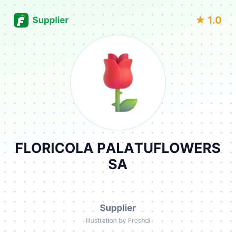 FLORICOLA PALATUFLOWERS SA – summary card, no photo uploaded yet