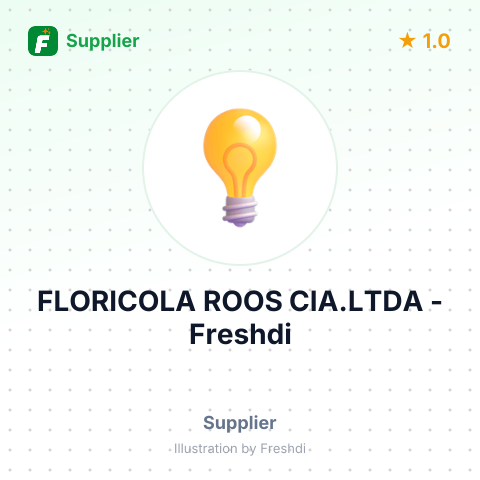 FLORICOLA ROOS CIA.LTDA – summary card, no photo uploaded yet