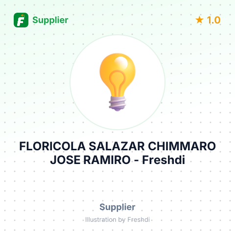 FLORICOLA SALAZAR CHIMMARO JOSE RAMIRO – summary card, no photo uploaded yet
