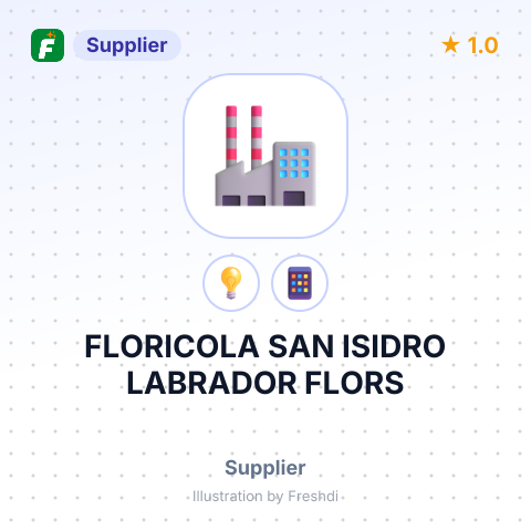 FLORICOLA SAN ISIDRO LABRADOR FLORS – summary card, no photo uploaded yet