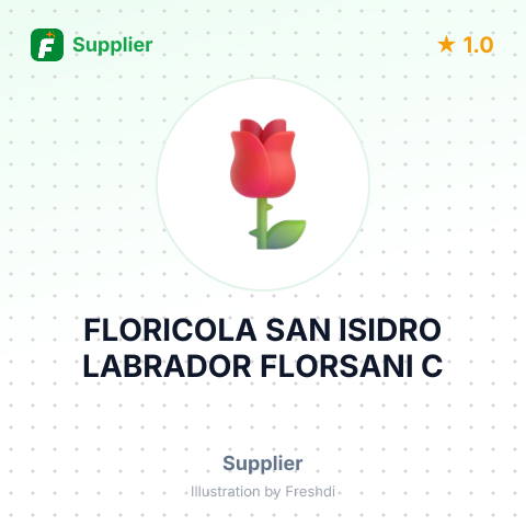 FLORICOLA SAN ISIDRO LABRADOR FLORSANI C – summary card, no photo uploaded yet