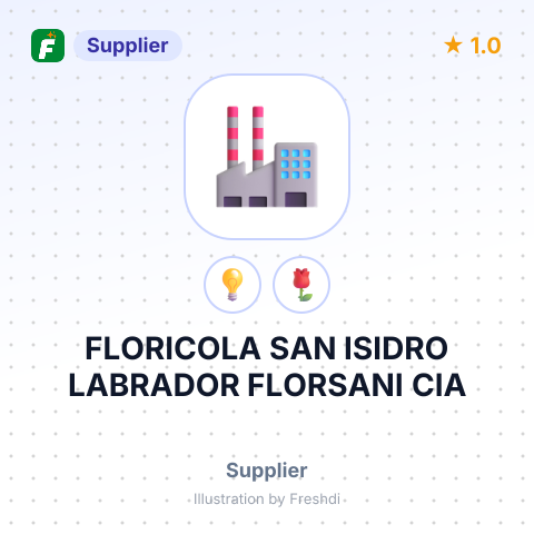 FLORICOLA SAN ISIDRO LABRADOR FLORSANI CIA – summary card, no photo uploaded yet