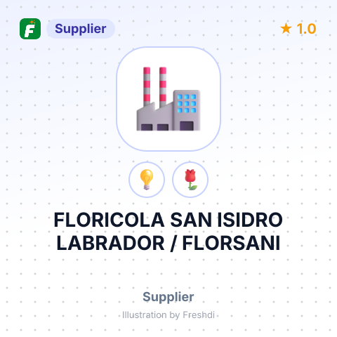 FLORICOLA SAN ISIDRO LABRADOR / FLORSANI – summary card, no photo uploaded yet