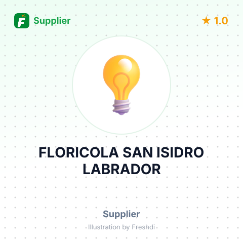 FLORICOLA SAN ISIDRO LABRADOR – summary card, no photo uploaded yet