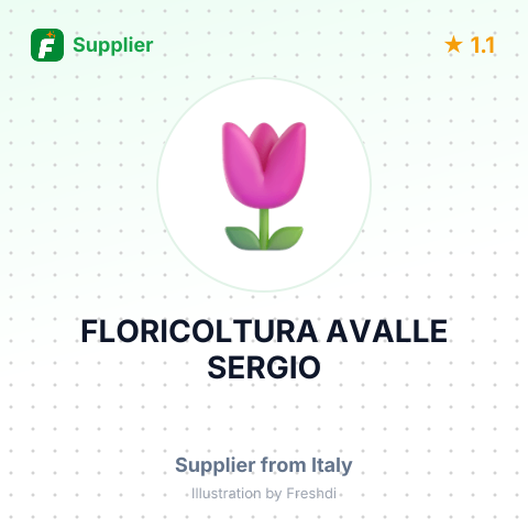 FLORICOLTURA AVALLE SERGIO – summary card, no photo uploaded yet