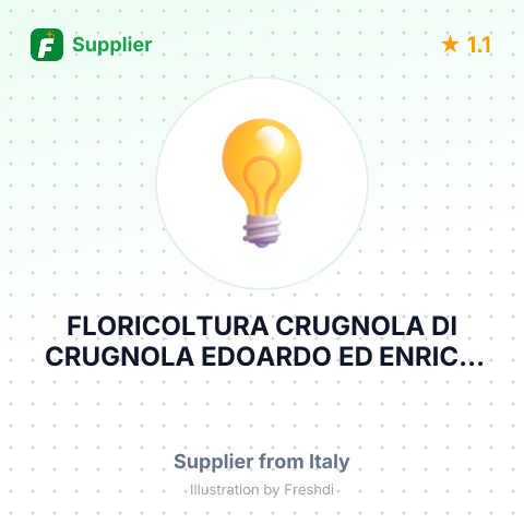FLORICOLTURA CRUGNOLA DI CRUGNOLA EDOARDO ED ENRICO S.N.C. – summary card, no photo uploaded yet