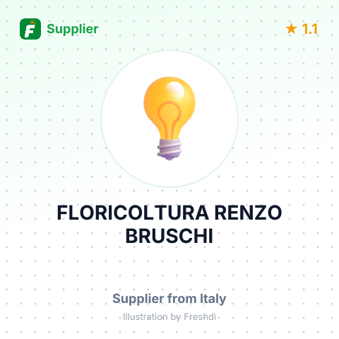 FLORICOLTURA RENZO BRUSCHI – summary card, no photo uploaded yet