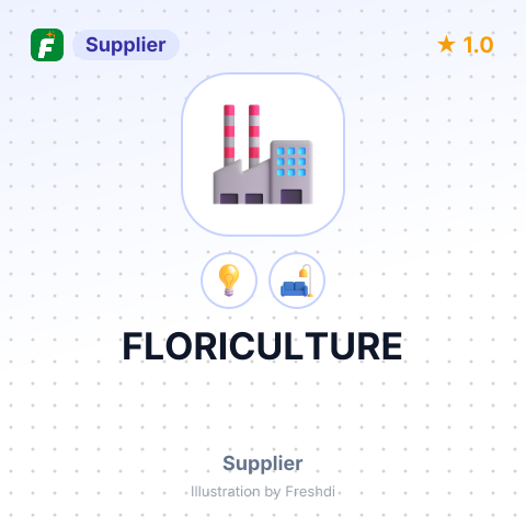 FLORICULTURE – summary card, no photo uploaded yet