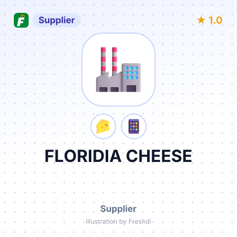 FLORIDIA CHEESE – summary card, no photo uploaded yet