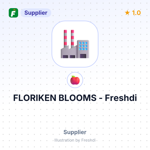 FLORIKEN BLOOMS – summary card, no photo uploaded yet