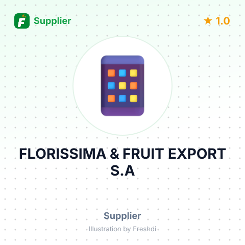 FLORISSIMA & FRUIT EXPORT S.A – summary card, no photo uploaded yet