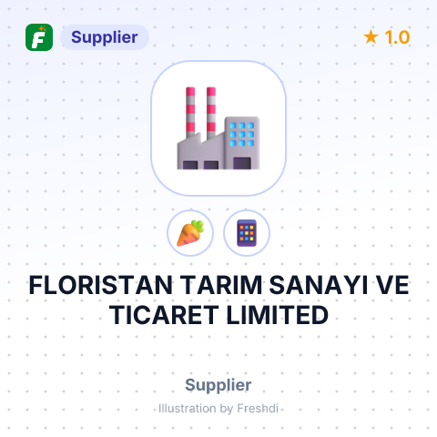 FLORISTAN TARIM SANAYI VE TICARET LIMITED – summary card, no photo uploaded yet