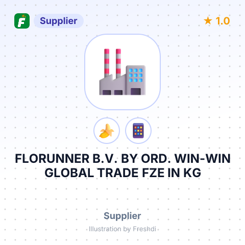 FLORUNNER B.V. BY ORD. WIN-WIN GLOBAL TRADE FZE IN KG – summary card, no photo uploaded yet