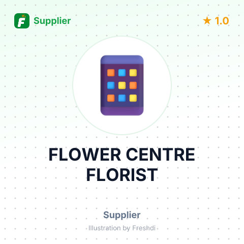 FLOWER CENTRE FLORIST – summary card, no photo uploaded yet