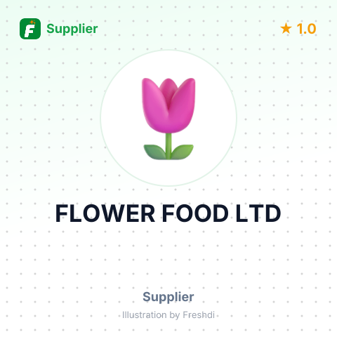 FLOWER FOOD LTD – summary card, no photo uploaded yet