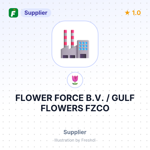FLOWER FORCE B.V. / GULF FLOWERS FZCO – summary card, no photo uploaded yet