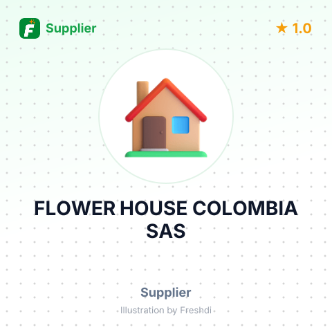 FLOWER HOUSE COLOMBIA SAS – summary card, no photo uploaded yet