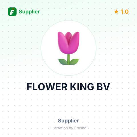 FLOWER KING BV – summary card, no photo uploaded yet