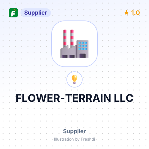 FLOWER-TERRAIN LLC – summary card, no photo uploaded yet
