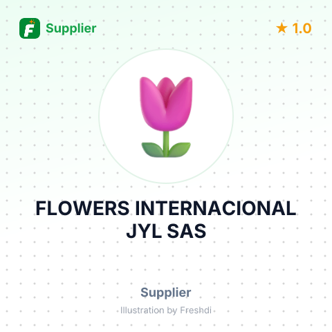 FLOWERS INTERNACIONAL JYL SAS – summary card, no photo uploaded yet