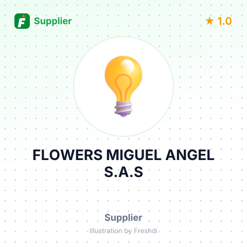 FLOWERS MIGUEL ANGEL S.A.S – summary card, no photo uploaded yet