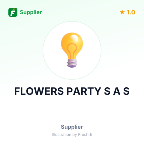 FLOWERS PARTY S A S – summary card, no photo uploaded yet