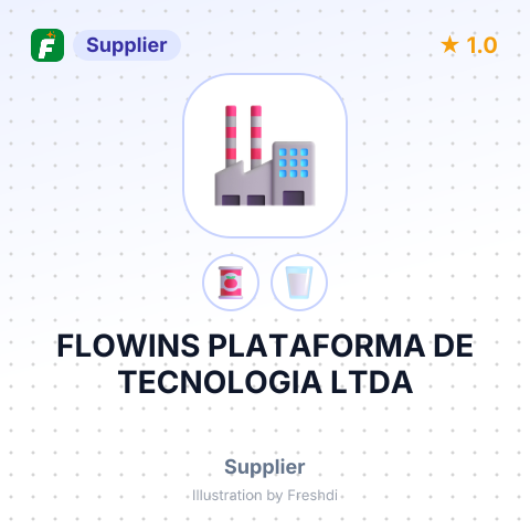 FLOWINS PLATAFORMA DE TECNOLOGIA LTDA – summary card, no photo uploaded yet