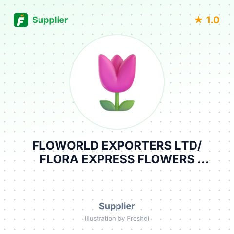 FLOWORLD EXPORTERS LTD/ FLORA EXPRESS FLOWERS TRADING LLC – summary card, no photo uploaded yet