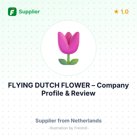 FLYING DUTCH FLOWER – summary card, no photo uploaded yet