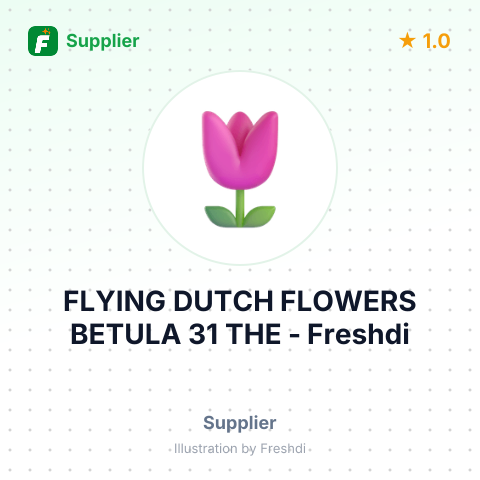 FLYING DUTCH FLOWERS BETULA 31 THE – summary card, no photo uploaded yet
