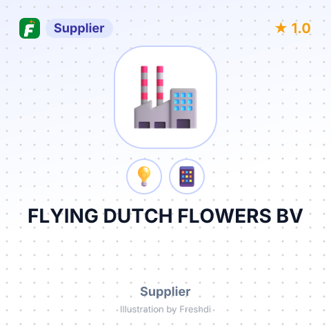 FLYING DUTCH FLOWERS BV – summary card, no photo uploaded yet
